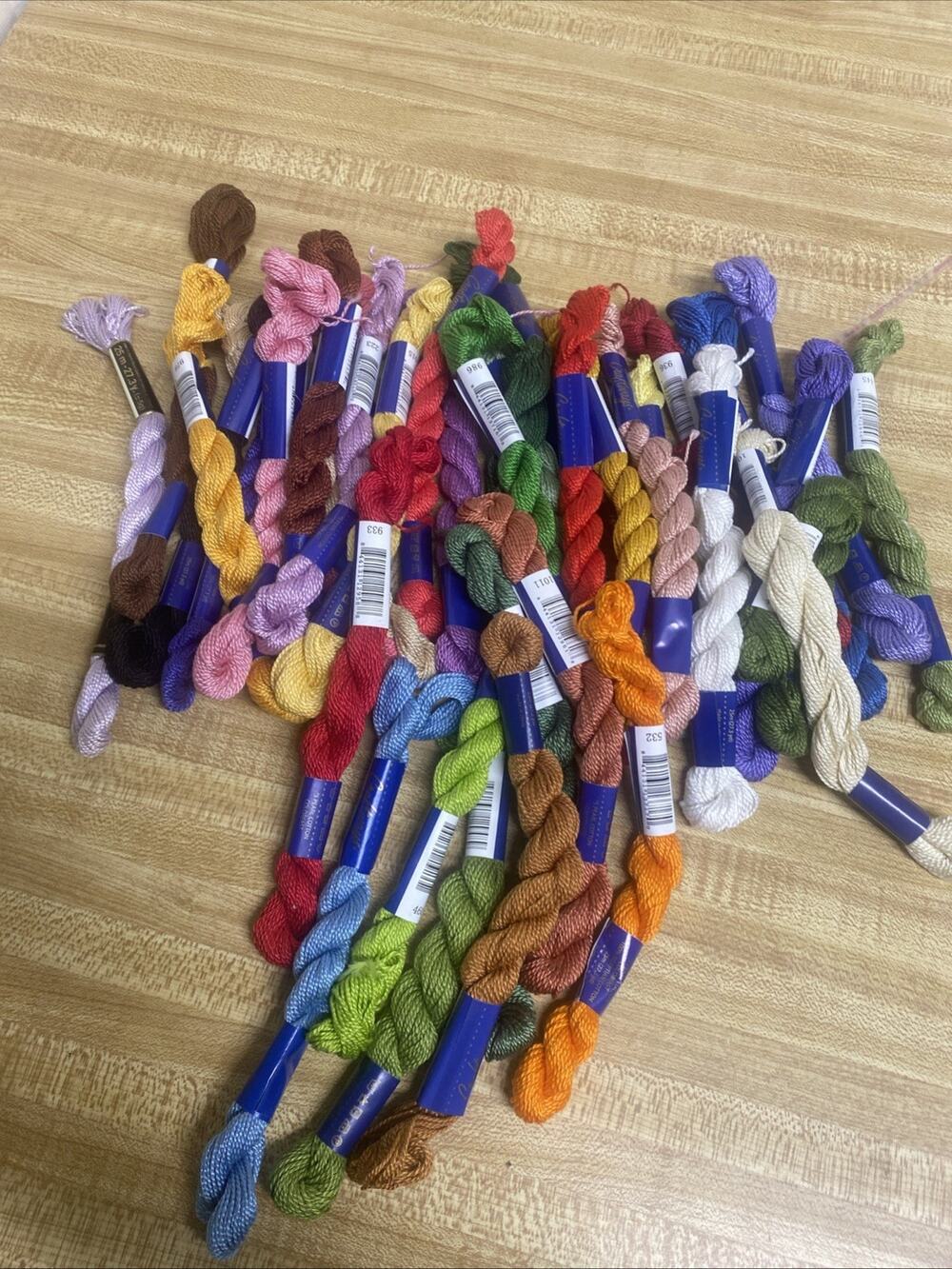 Lot Of 38 Craftways EMBROIDERY FLOSS Skeins 6-Strand #5 Pearl Cotton 25 Meters